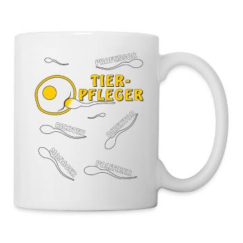 TIERPFLEGER - Tasse - Weiß - Rechts