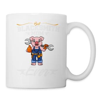 Best Blacksmith Mom Ever Metal Work Forge Hammer - Mug - white - Right