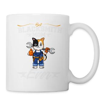 Best Blacksmith Mom Ever Metal Work Forge Hammer - Mug - white - Right
