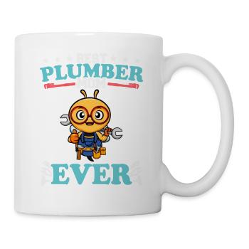 Best Plumber Mom Ever Plumbing Technician Crafts - Tasse - Weiß - Rechts