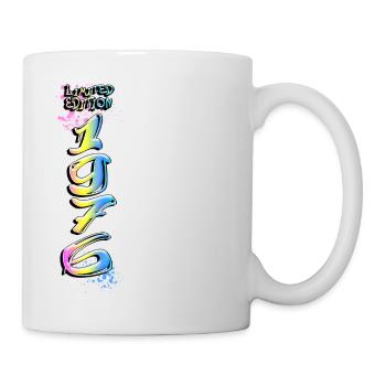 Édition limitée 1976 Graffiti - Mug blanc - blanc - Droite