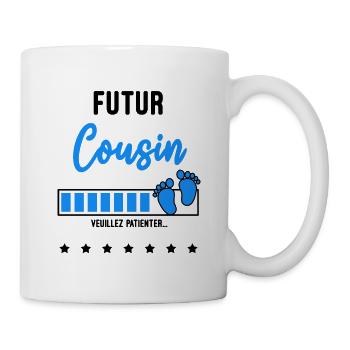futur Cousin - Mug blanc - blanc - Droite