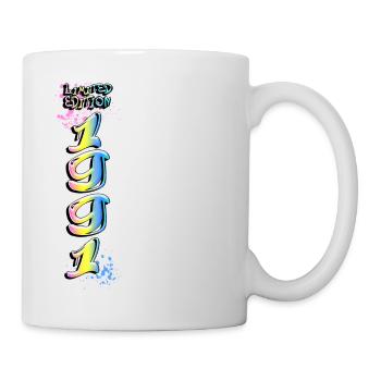 Limited Edition 1991 Graffiti - Mug - white - Right