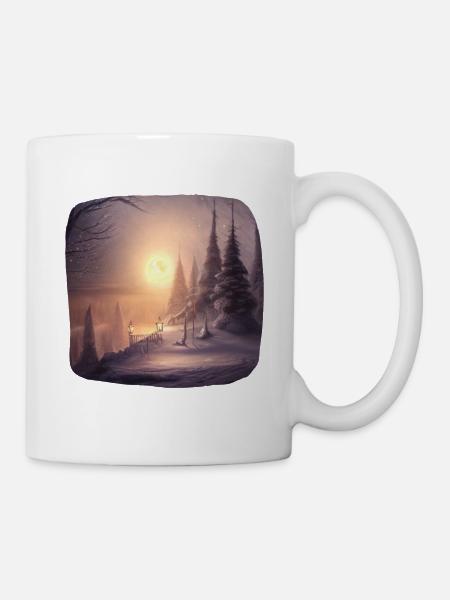 Advent - Tasse - Weiß