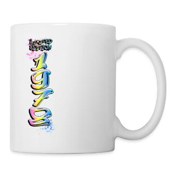 Édition limitée 1978 Graffiti - Mug blanc - blanc - Droite