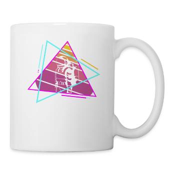 Rétro Vintage Classic Astronaut Aeronautic - Mug blanc - blanc - Droite