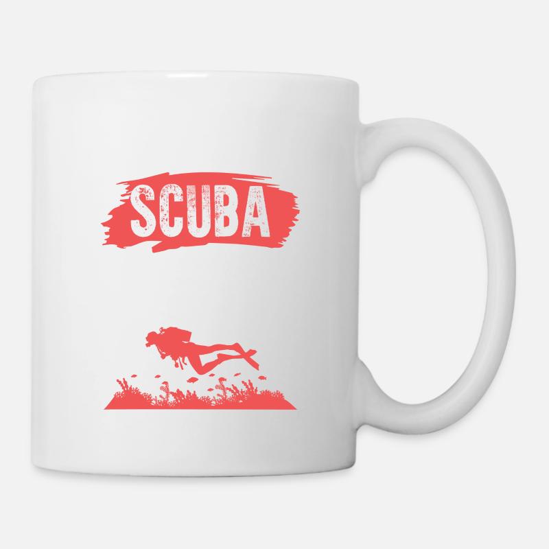 Diving scuba diving - Mug - white