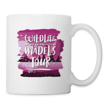 Wildlife Mädels Tour - Tasse - Weiß - Rechts