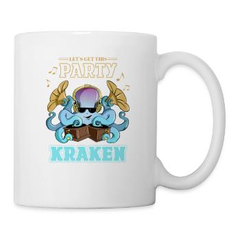 Let's Get This Party Kraken Maestro Melodious - Tasse - Weiß - Rechts
