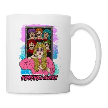 HAPPY HALLOWEEN GIRL Apokalypse Horror Monster - Tasse - Weiß - Rechts