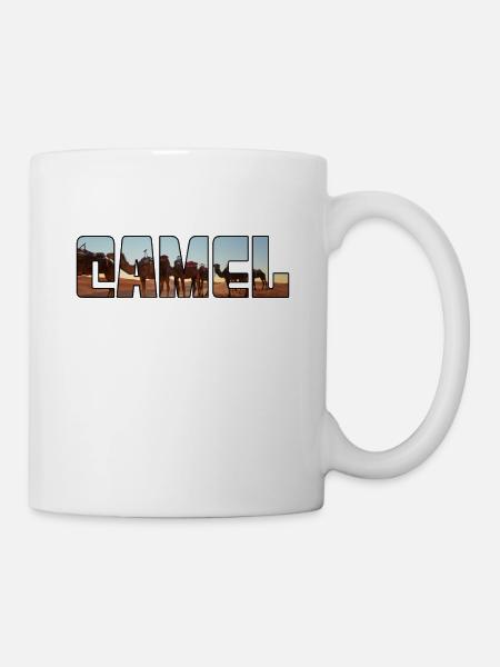 Kamel - Tasse - Weiß