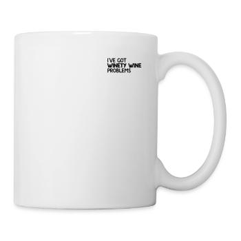 Winety Wine Problems Wine Drinker Winemaker Wine Festival - Mug - white - Right