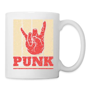Punk Rock Pogo Anarchy Punks Punk Rocker Punk - Mug - white - Right