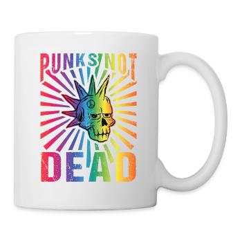 Punk Rock Pogo Anarchie Punks Punk Rocker Punk - Tasse - Weiß - Rechts