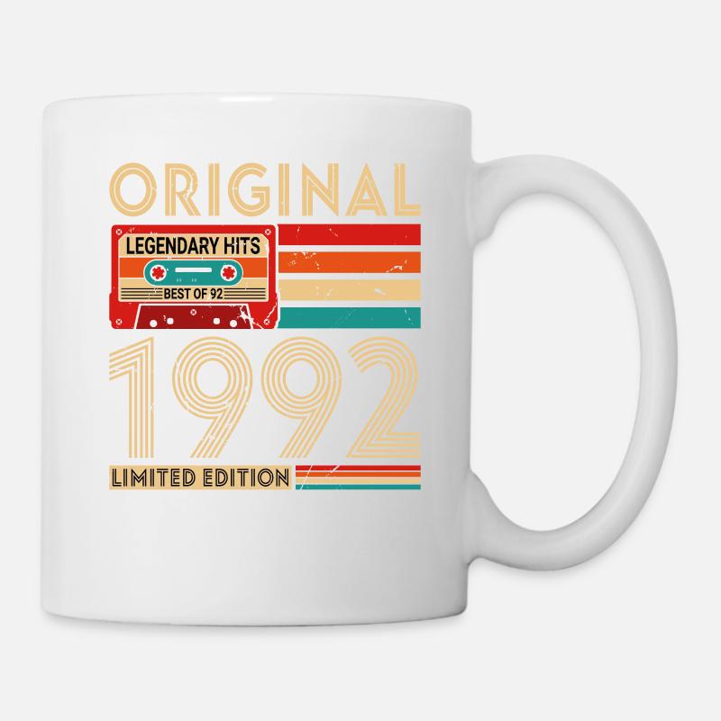 Original legendäre Hits Das Beste von 1992 - Tasse - Weiß