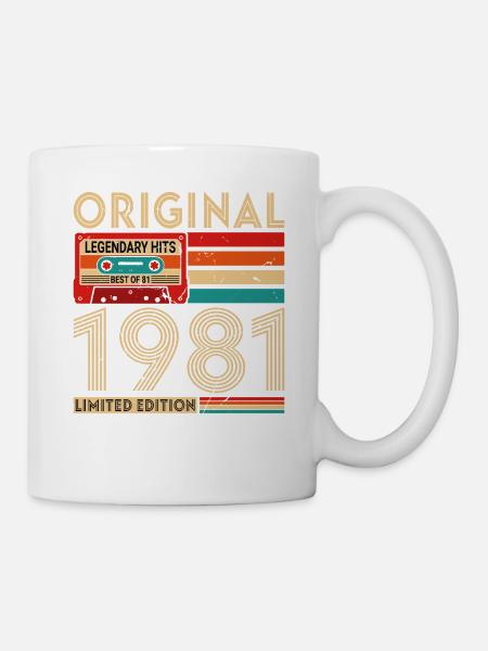 Succès Légendaires Originaux Le Meilleur De 1981 - Mug blanc - blanc