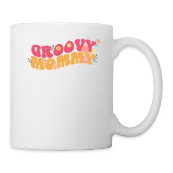 Groovy Mommy Garden Plant Fleurs Décoration Florale - Mug blanc - blanc - Droite