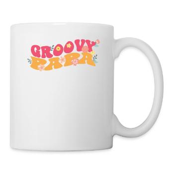 Groovy Papa Garden Plant Flowers Floral Decor - Mug - white - Right