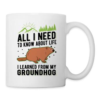 Marmot Groundhog Day Forest Marmot - Mug - white - Right