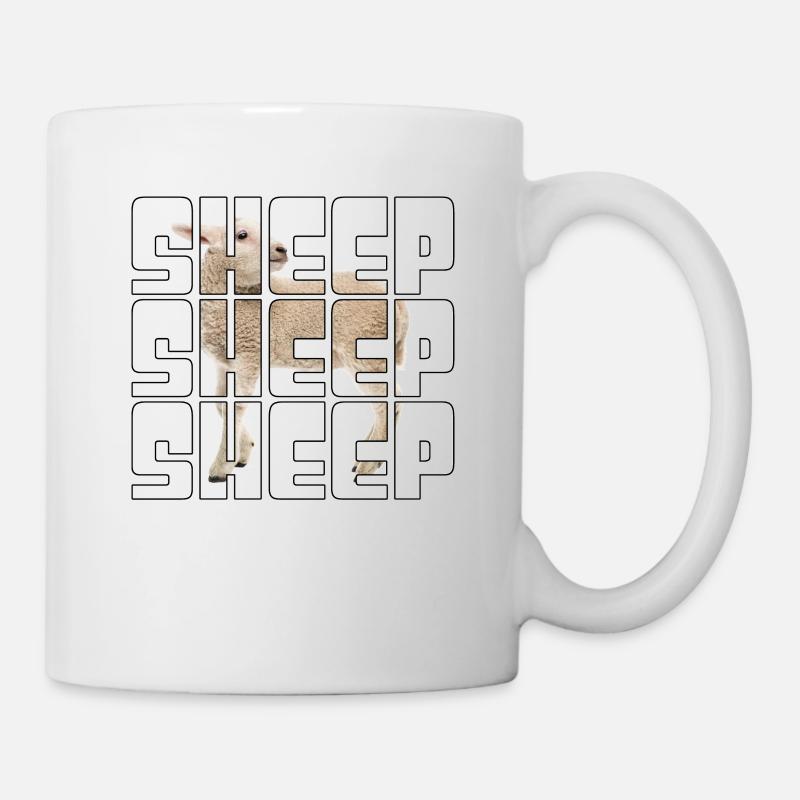 Schaf - Tasse - Weiß