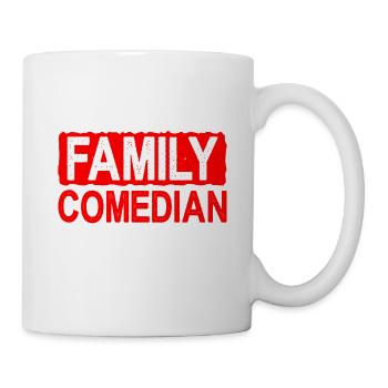 Être le comédien de la famille, mannequin, est si difficile 2 - Mug blanc - blanc - Droite