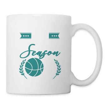 Basketball Season - Mug - white - Right