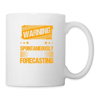 Météorologue Citation Cadeau Météorologie - Mug blanc - blanc - Droite