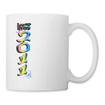 Limited Edition 2011 Graffiti - Tasse - Weiß - Rechts