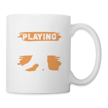 cricket sport - Tasse - Weiß - Rechts