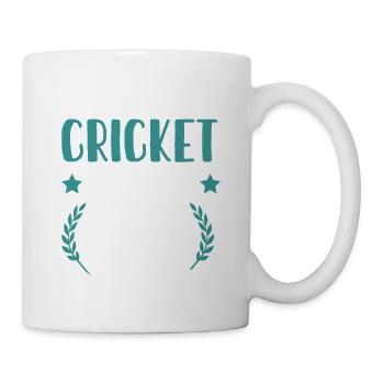 J’adore le cricket - Mug blanc - blanc - Droite