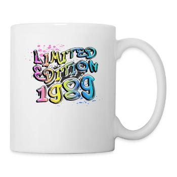 Édition limitée 1989 Graffiti - Mug blanc - blanc - Droite
