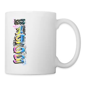 Édition limitée 1968 Graffiti - Mug blanc - blanc - Droite