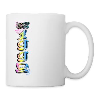 Edition Limitée 1998 Graffiti - Mug blanc - blanc - Droite