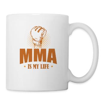 MMA is my Life Mixed Martial Arts - Tasse - Weiß - Rechts