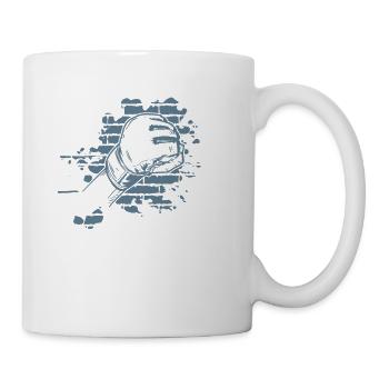 Poing avec gant MMA Arts martiaux mixtes - Mug blanc - blanc - Droite
