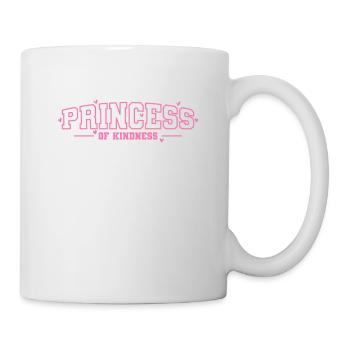 Princesse de la gentillesse mignonne fille mignonne - Mug blanc - blanc - Droite