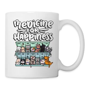 Ma pilule Happy Medicine Every Day - Mug blanc - blanc - Droite
