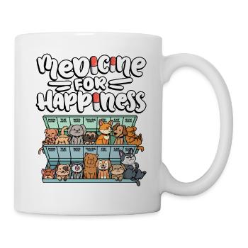 Ma pilule Happy Medicine Every Day - Mug blanc - blanc - Droite