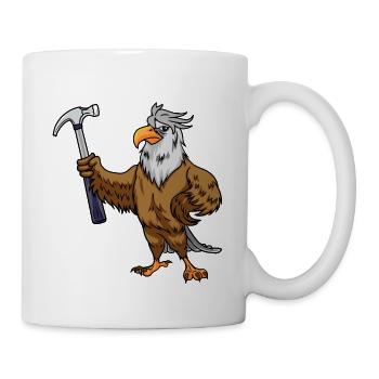 Eagle Hammer Tool Workshop Caretaker - Mug - white - Right