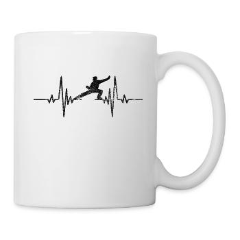 Hapkido Kampfkunst Karate Kampfsport Judo Aikido - Tasse - Weiß - Rechts