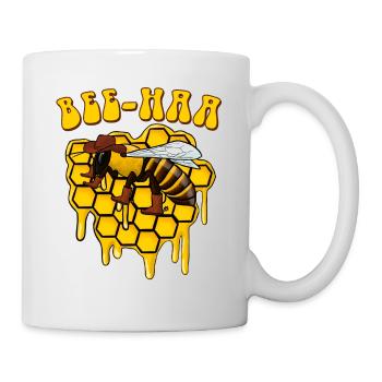 Bee Haa Biene Cowboy - Mug - white - Right