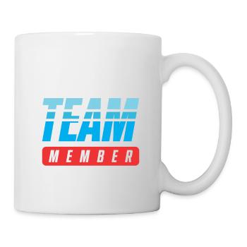 Équipe de voile - Mug blanc - blanc - Droite