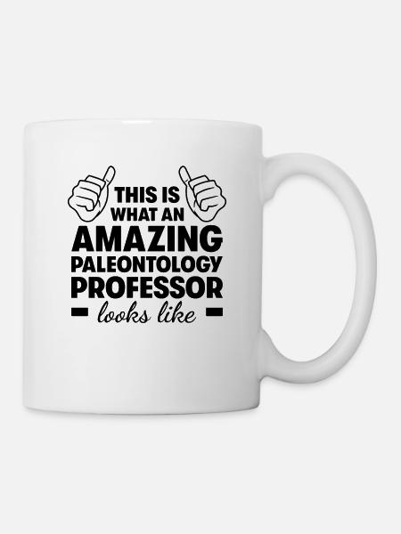 Erstaunlicher Paläontologie-Professor - Tasse - Weiß