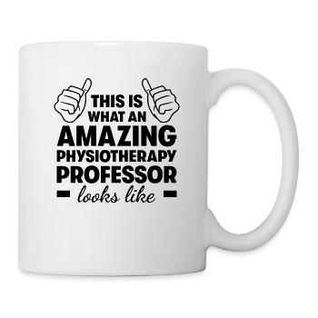 Professeur de physiothérapie incroyable - Mug blanc - blanc - Droite