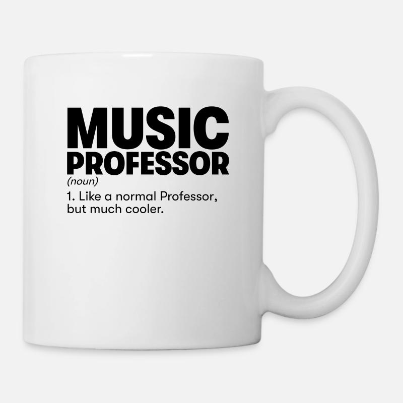 Professeur de musique - Mug blanc - blanc