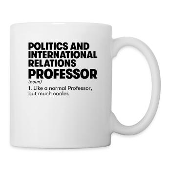 Politics and Internacional Relations Professor - Mug - white - Right