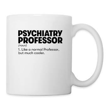 Professeur de psychiatrie - Mug blanc - blanc - Droite