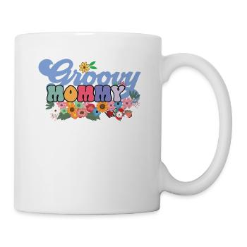 Groovy Mommy Garden Plant Fleurs Décoration Florale - Mug blanc - blanc - Droite
