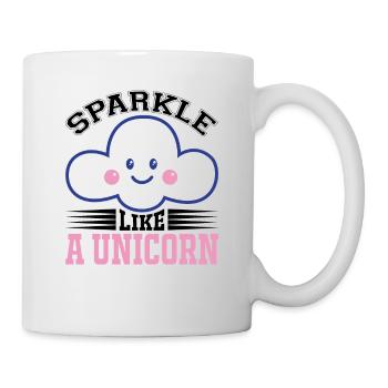 Glitter like a unicorn Unicorn - Mug - white - Right