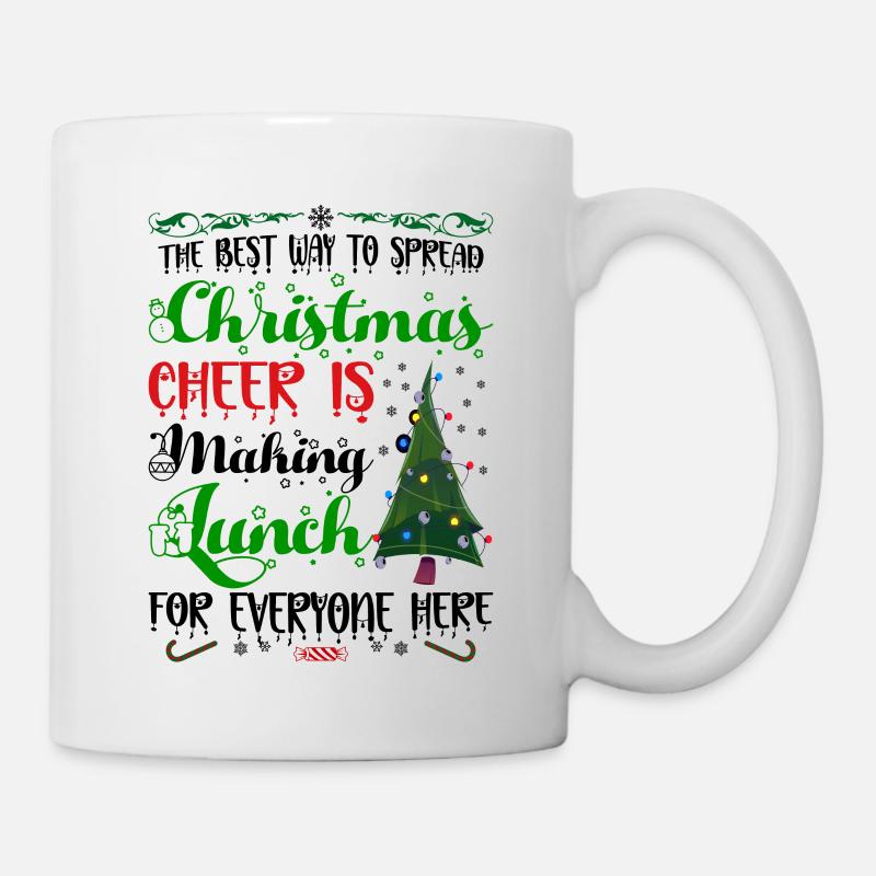 Ugly Christmas Dinner Ugly Christmas - Mug - white